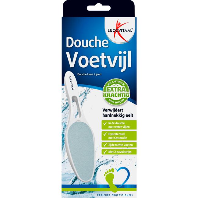 Lucovitaal Voetvijl Douche 65 gram