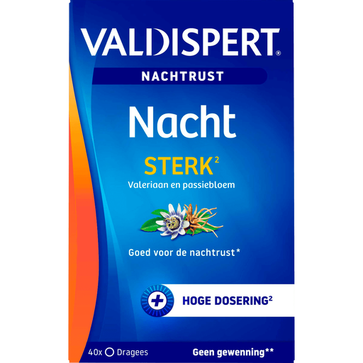 Valdispert Nacht Sterk Tabletten 40 stuks