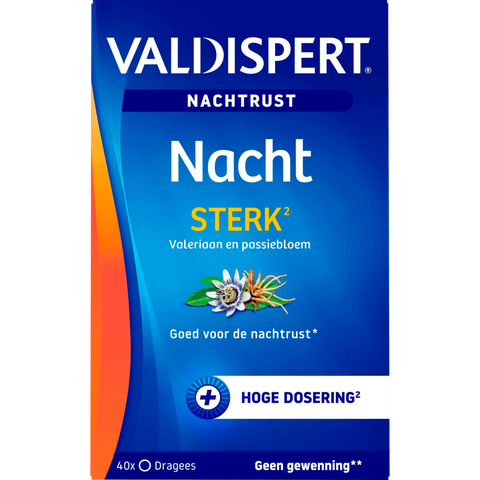 Valdispert Nacht Sterk Tabletten 40 - 40 stuks