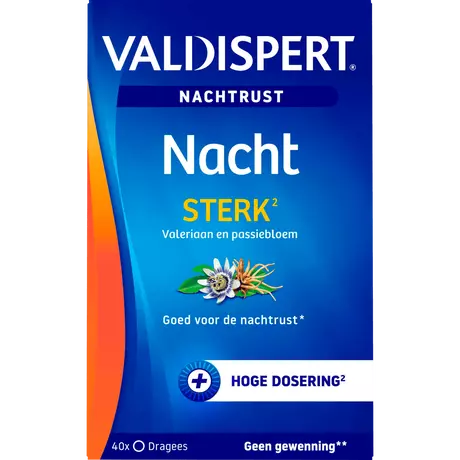 Valdispert Nacht Sterk Tabletten 40 stuks