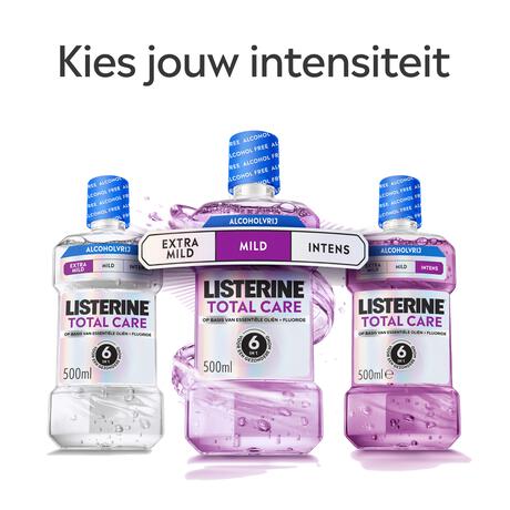 Listerine Total Care Alcoholvrij Intense Mondwater 500 ML