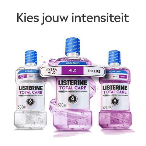 Listerine Total Care Alcoholvrij Intense Mondwater 500 ML