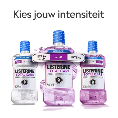 Listerine® Total Care Alcoholvrij Intense Mondwater 500 ML