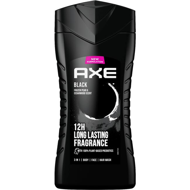 Overleg gevechten band Axe Black 3-in-1 Douchegel 250 ML 250 ML | Etos