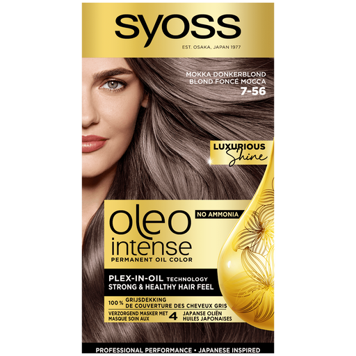 Syoss Oleo Intense 7-56 Mokka Donkerblond/Blond Foncé Mocca
