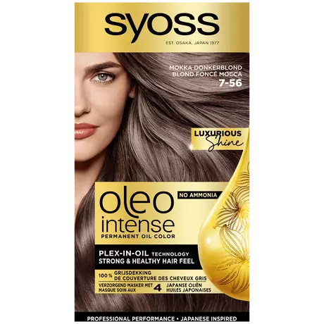 Syoss Oleo Intense 7-56 Mokka Donkerblond/Blond Foncé Mocca