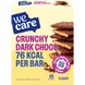 WeCare Bars Crunchy Dark Choco 6 stuks