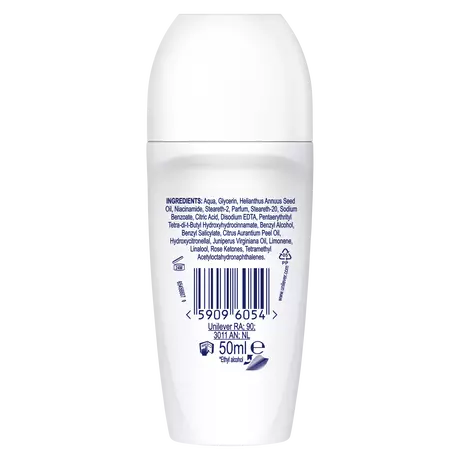 Dove Original 0% Deodorant Roller 50 ML