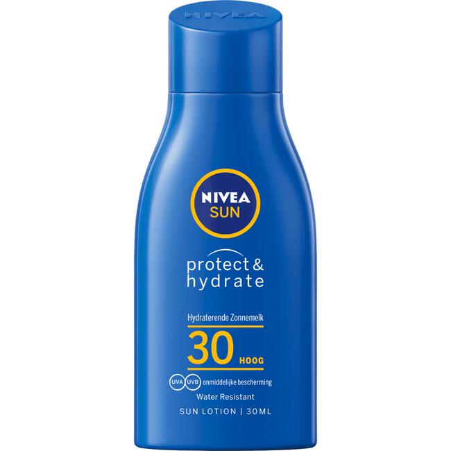 NIVEA SUN Protect & Hydrate Zonnemelk SPF30 Mini 30 ML