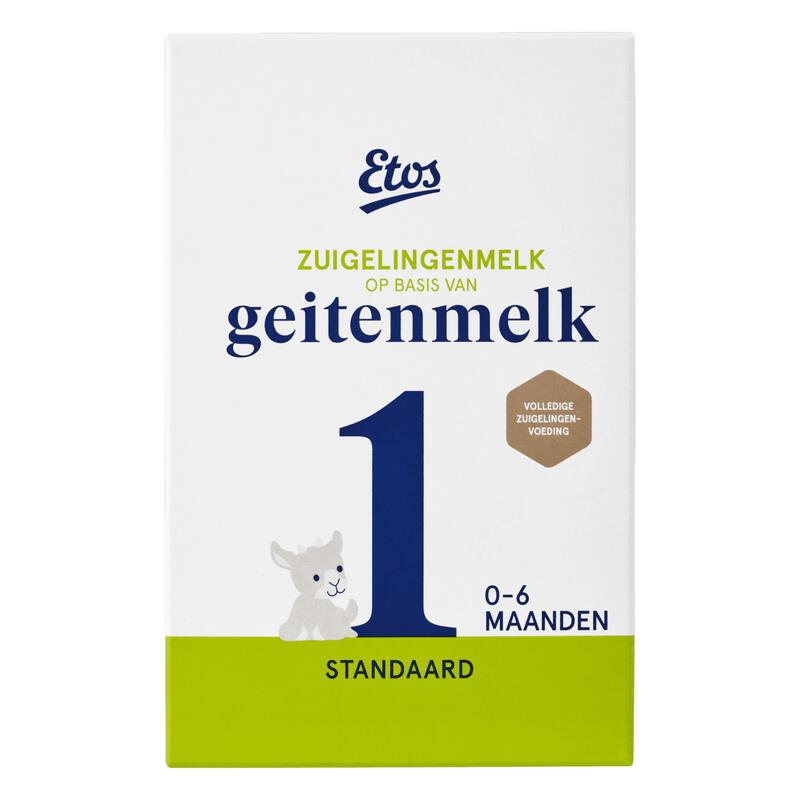 Etos Standaard 1 Zuigelingenmelk Geitenmelk 0-6 Maanden 800 gram