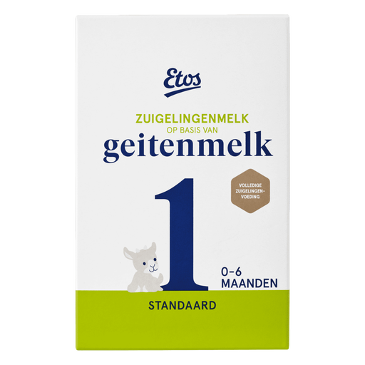 Etos Standaard 1 Zuigelingenmelk Geitenmelk 0-6 Maanden 800 gram