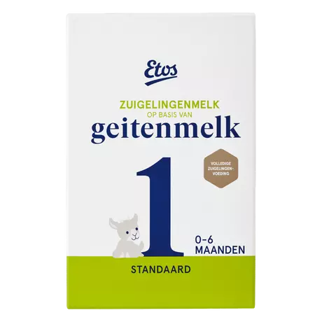 Etos Standaard 1 Zuigelingenmelk Geitenmelk 0-6 Maanden 800 gram