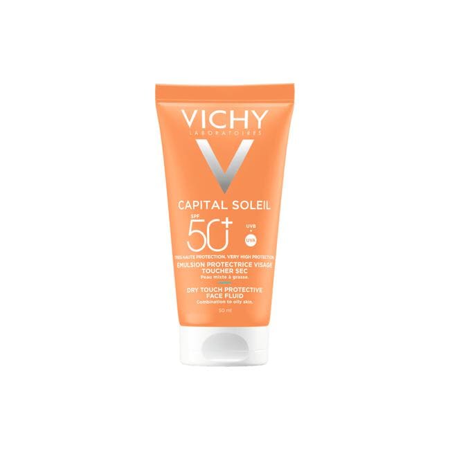 Vichy Capital Soleil Dry Touch Zonnecrème Gezicht SPF50 50 ML