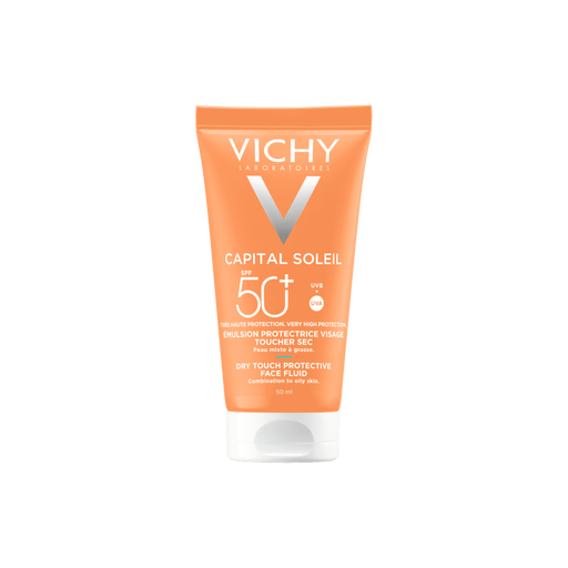 Vichy Capital Soleil Dry Touch Zonnecrème Gezicht SPF50 50 ML