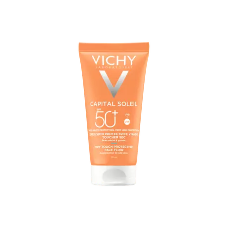 Vichy Capital Soleil Dry Touch Zonnecrème Gezicht SPF50 50 ML