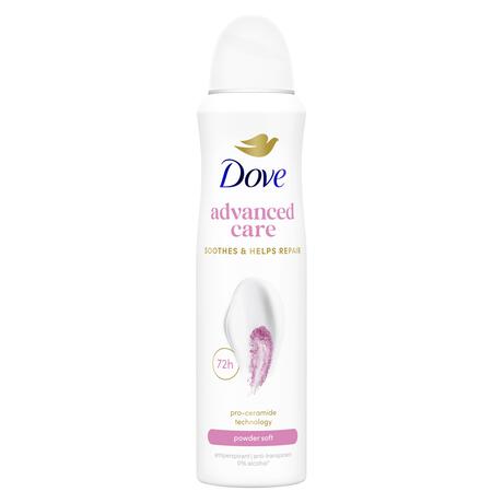 Dove Advanced Care Soft Feel Anti-Transpirant Deodorant Spray 150 ML