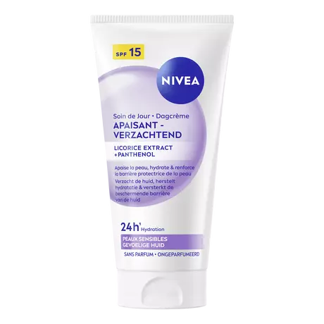 NIVEA Essentials Dagcrème +24H Sensitive SPF15 50 ML