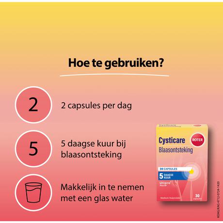 Roter Cysticare 15 tabletten