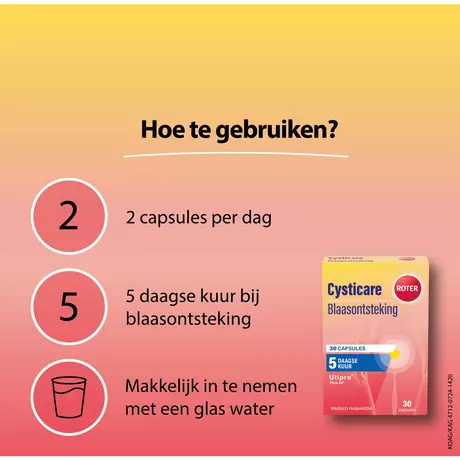 Roter Cysticare Tabletten 15 stuks 
