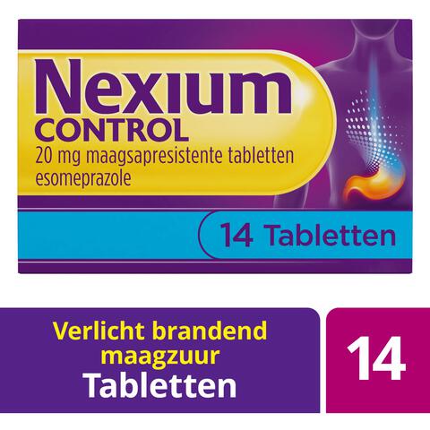 Nexium Control 14 Tabletten Voor brandend maagzuur