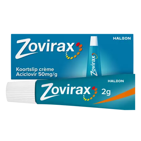 Zovirax Koortslip Creme 50 mg/g - tube 2 gram