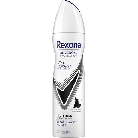 Rexona Woman Advanced Protection Invisible B&W Deodorant Spray 150 ML
