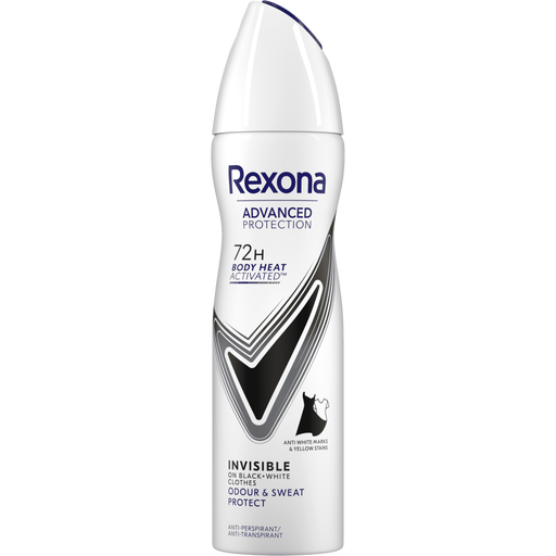 Rexona Woman Advanced Protection Invisible B&W Deodorant Spray 150 ML