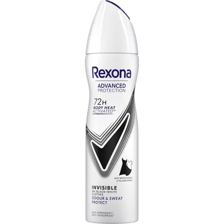Rexona Woman Advanced Protection Invisible B&W Deodorant Spray 150 ML