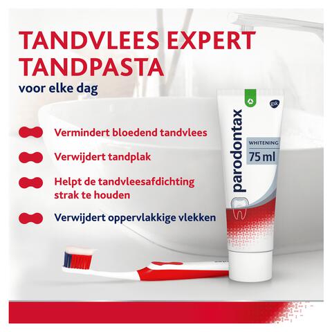 Parodontax Whitening Duopack Tandpasta - 2x75 ML