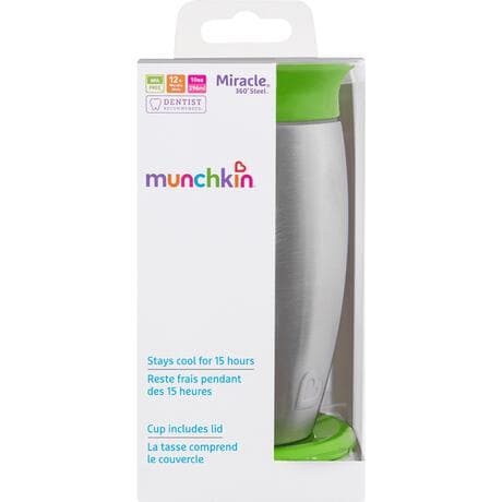 Munchkin 360 Steel Drink Cup