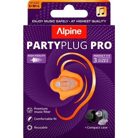 Alpine PartyPlug Pro Oordoppen Transparant 1 Paar 