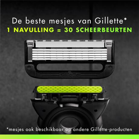 GilletteLabs Navulmesjes 8 Stuks