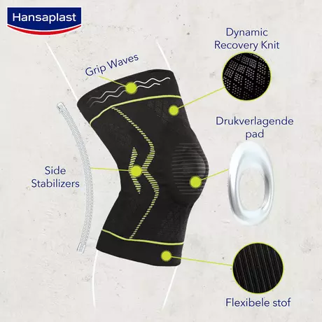 Hansaplast Sport Performance Knie-Bandage S/M