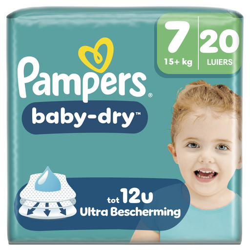 Pampers Baby Dry Luiers Maat 7 15+ kg 20 stuks