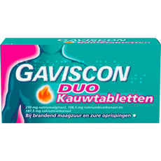 Gaviscon DUO Kauwtabletten Maagzuurremmer 48 Stuks