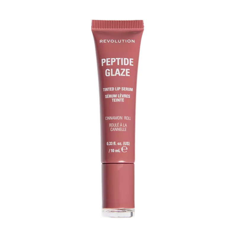 Revolution Peptide Glaze Tinted Lip Serum Cinnamon Roll