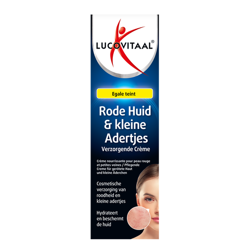 Lucovitaal Rode Huid en Kleine Adertjes Verzorgende Crème 30 ML