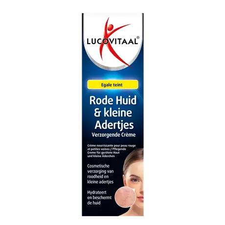 Lucovitaal Rode Huid en Kleine Adertjes Verzorgende Crème 30 ML