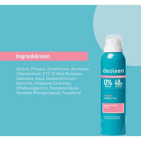 Deoleen Regular Anti-Transpirant Deodorant Spray 150 ML