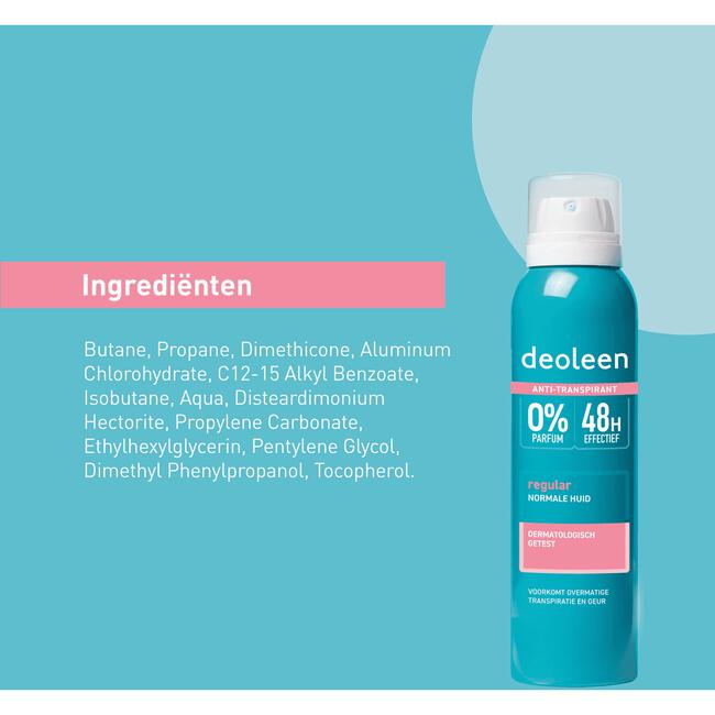 Deoleen Regular Anti-Transpirant Deodorant Spray 150 ML