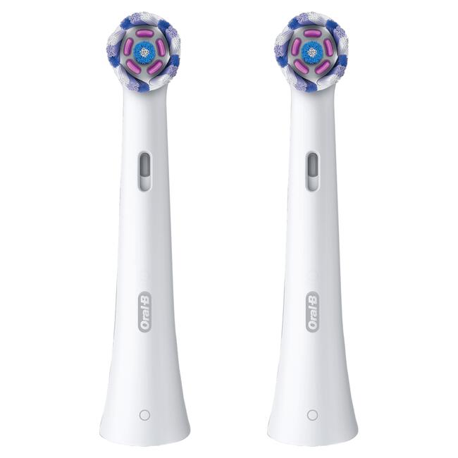 Oral-B iO Radiant White Opzetborstels Wit 2 Stuks