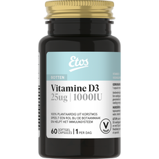 Etos Vegan Vitamine D3 25Ug 1000Iu