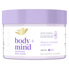 Dove Scrub Body+Mind French Lavender & Oat Milk 295 Ml