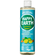 Happy Earth Cedar Lime 100% Natuurlijke Douchegel 300 ML