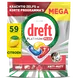 Dreft Platinum Plus Vaatwascapsules 59 Stuks