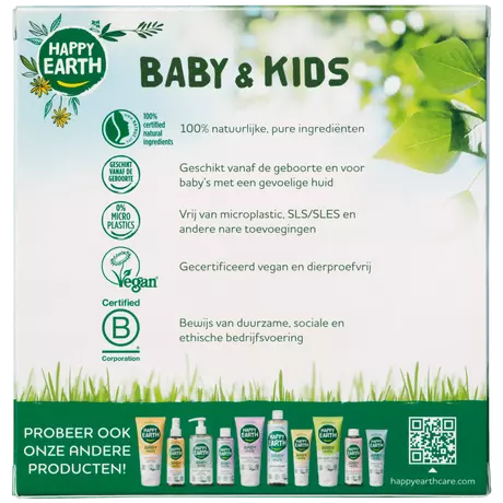Happy Earth 100% Natuurlijke Baby & Kids Starter Pack 2x 100 ML