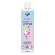 Etos Kids Wasgel & Shampoo 2 In 1 Appel/Framboos 1 Stuks