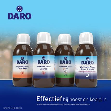 Daro Alle Hoest Siroop Extra Sterk Met Vitamine C 150 ML