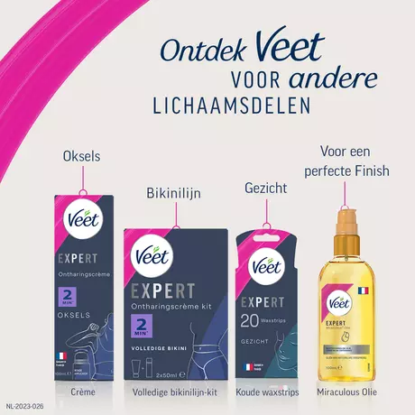 Veet Expert Lichaam en Benen Waxstrips 40 stuks