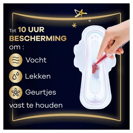 Always Maandverband Ultra Secure Night Wings 8 stuks